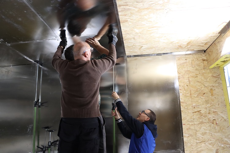 Magnetically shielded room (MSR) - mu-metal