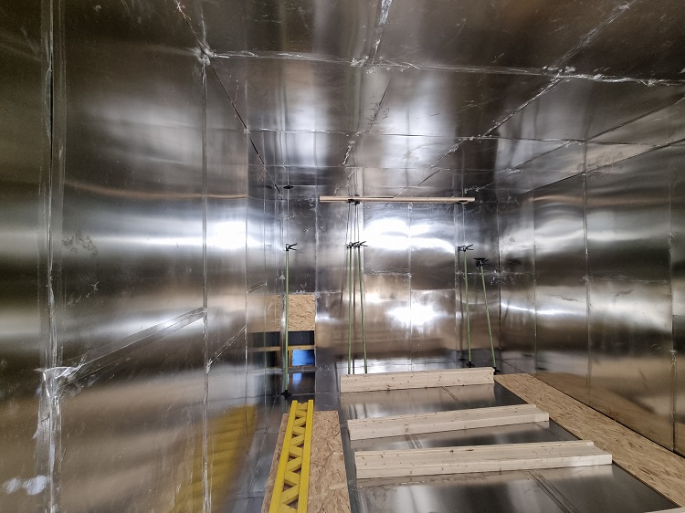 Magnetically shielded room (MSR) - mu-metal