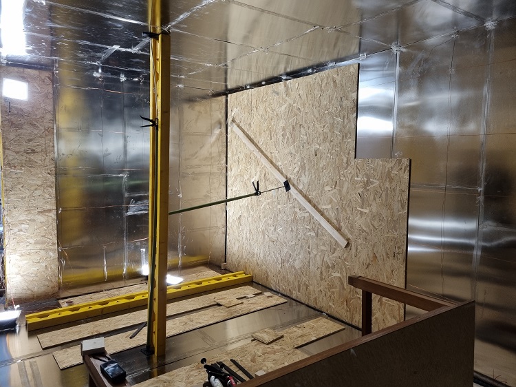 Construction of a magnetically shielded room (MSR)